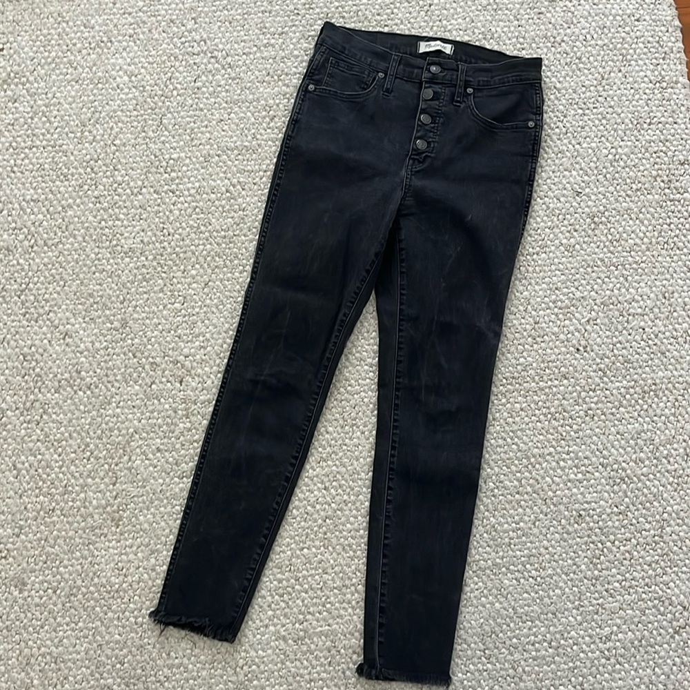 Madewell Black Skinny Jeans